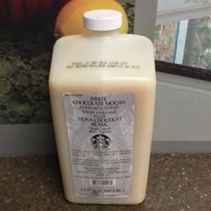 Starbucks white mocha sauce